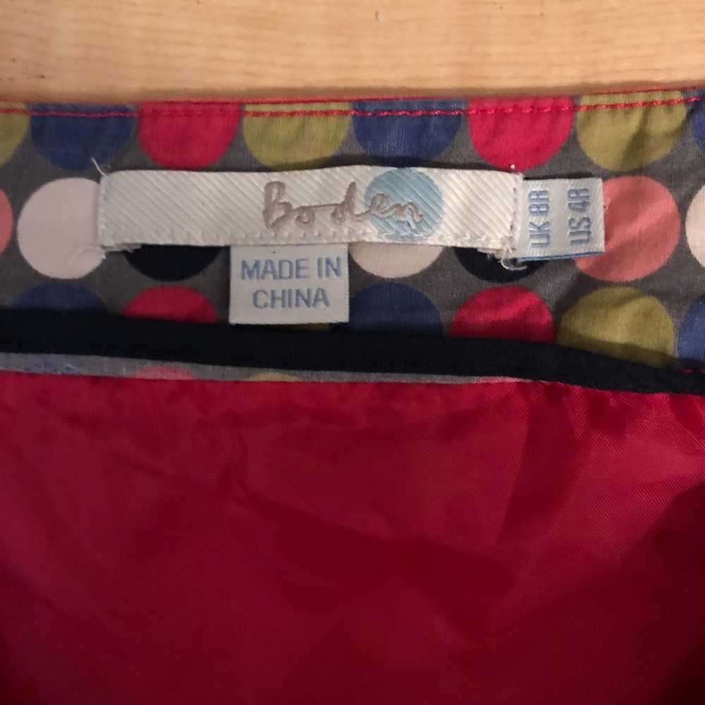 BODEN cord skirt size 4 - Picture 3 of 3
